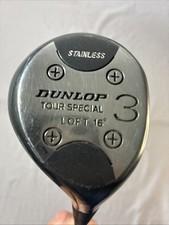 Dunlop Tour Special 3 Wood RH 16°  Stainless True Temper Shaft M Flex. Need Grip