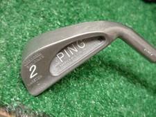 Nice Ping Karsten I Stainless 2 Iron Black Dot Ping Heel Toe Balance Shaft