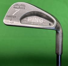 PING Karsten 1 Black Dot 7 Iron Steel Shaft RH 36" Excellent condition K35