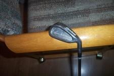 slightly used Cleveland  TA 5 steel 8 iron steel  regular  RH 