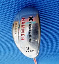 R/H- X FACTOR-HAMMER HYBRID-#3-20* DEGREE-GRAPHITE SMART SHAFY LITE-41 IN