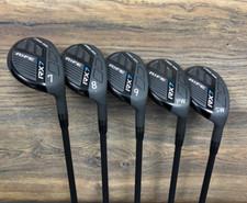 DEMO RH Senior Mens Rife Golf RX7 Hybrid Iron Set #7-SW Senior Flex 6024-W299