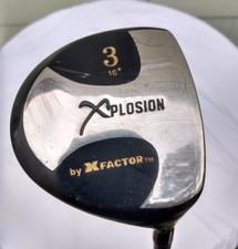 XFactor Xplosion 3 Wood 16°, Low Torque Super Light Smart Shaft RH 44.5" Right H