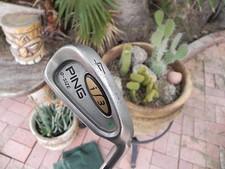 Ping i3, 0-SIZE #4 Iron GREEN DOT, TT Ping Steel REGULAR Flex Shaft, STANDARD L.