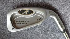 Affinity OVERSIZE PS+ Nickel Stainless # 6 Iron / Factory Steel Shaft - 37"