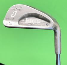 PING Karsten 1 Black Dot 8 Iron Steel Shaft RH 37.25" Excellent condition K41