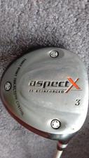 AspectX Ti Reinforced three-point Trajectory Control 3 Wood / Graphite Shaft 43"