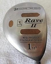 SQUARE TWO LPGA RAVE II MID PROFILE SS DRIVER 11* - RAVE II GRAPHITE 60-70 MPH