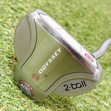 Grip Replaced Odyssey White Hot Xg 2-Ball Putter 33 Inch Right H020