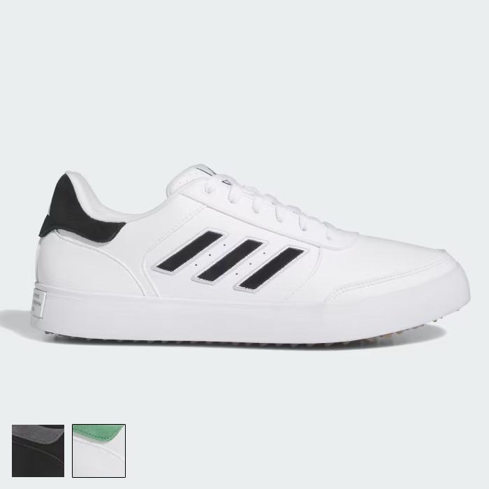 adidas Retrocross 24 Spikeless Golf Shoes 10.0/Cloud White / Core Black / Gum