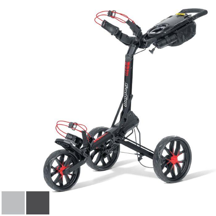 Bag Boy Slimfold Auto-Open Push Cart Black/Red