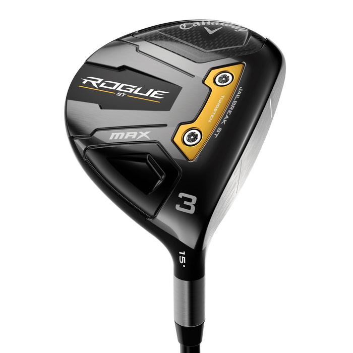 Callaway Rogue ST Max Fairway Wood LH/3W/15/Project X Cypher Black 50 graphite/R