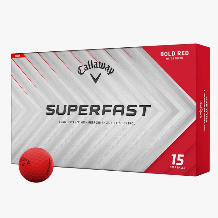 Callaway Superfast Bold Red 15-Pack Golf Balls Bold Red