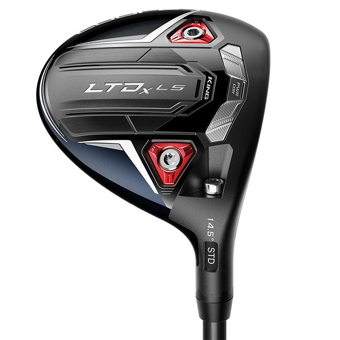 Cobra LTDx LS Red/Peacoat Fairway Wood LH/3W (Adjustable 13.0-16.0)/Fujikura Motore X F1 60 graphite/X