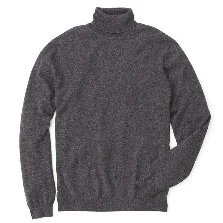 FootJoy Cashmere Turtleneck Sweater XL/Heather Charcoal