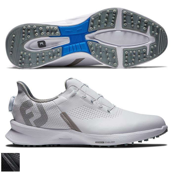 Footjoy FJ Fuel BOA Shoes - Previous Season Style 8.0/Black/Black/Blue /XW