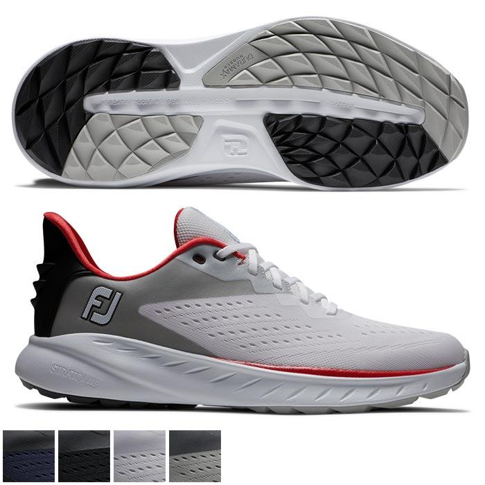 FootJoy Flex XP Golf Shoes-Previous Season Style 11.5/White/Black/Red /M