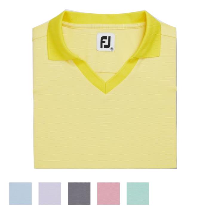 FootJoy End On End Oaapen Collar Women S/Spearmint