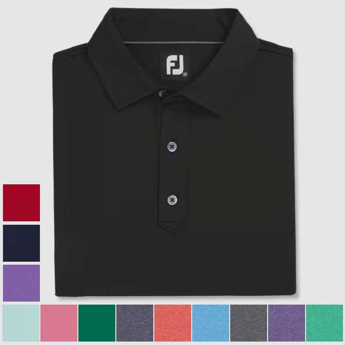 FootJoy Solid Lisle Set On Placket XL/Watermelon