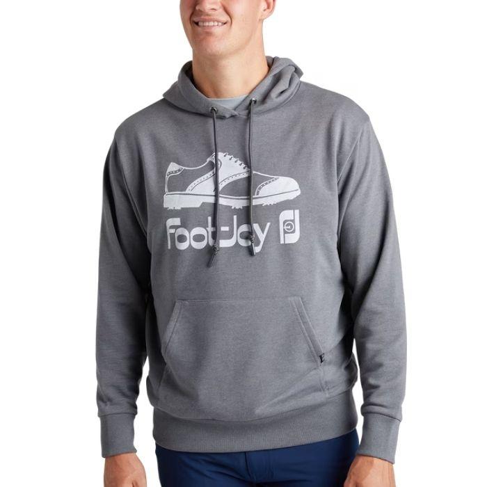 FootJoy Heritage Shoe Graphic Hoodie M/Grey