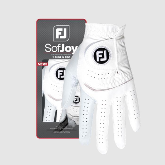 FootJoy SofJoy Golf Gloves S/Pearl/Regular Left