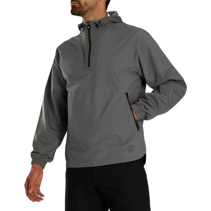 FootJoy HydroLite X Rain Hoodie - Charcoal M