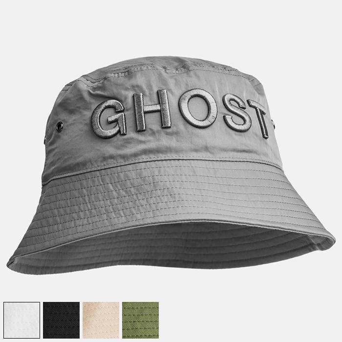 Ghost Golf GHOST BUCKET HAT - PLAY FEARLESSLY (EMB) S/M /White
