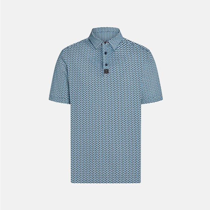 GHOST DIAMOND CHECK POLO L