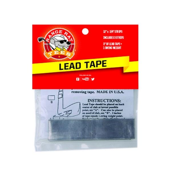 Range Rat Golf Lead Tape Strips 3 Pack 3 Pack