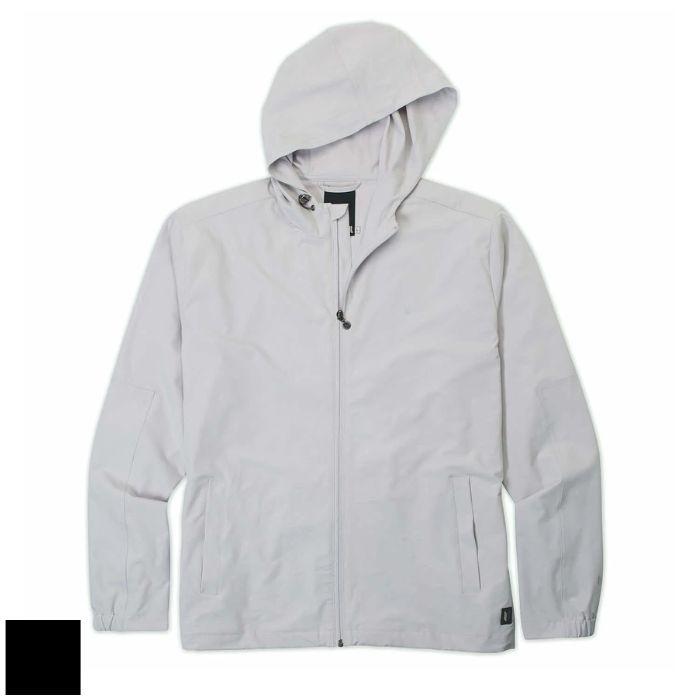 Linksoul Stormer Hooded Full-Zip Windbreaker XXL/Light Grey