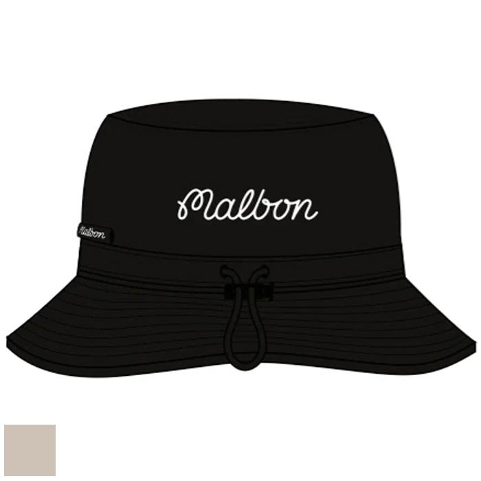 Malbon Evergreen Bucket Hat S/M/Dove Grey