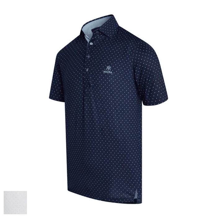 Miura x Greyson Icon Polo M/Arctic White