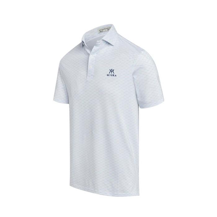 Miura Whitecap Polo XXL/Skye Blue/White