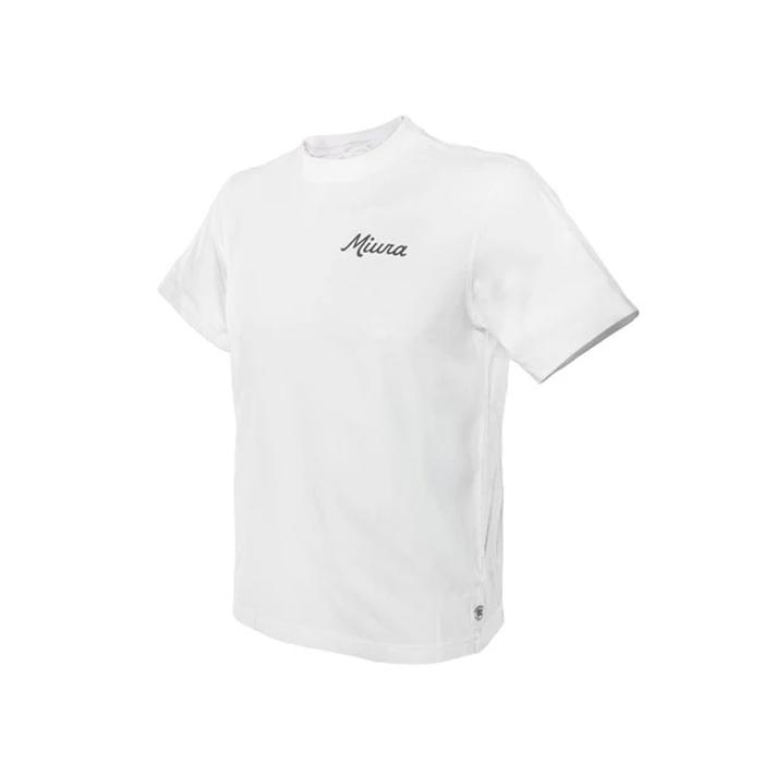 Miura Koi Script Tee S/White