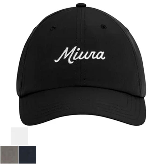 Miura Modern Script Dad Hat Black
