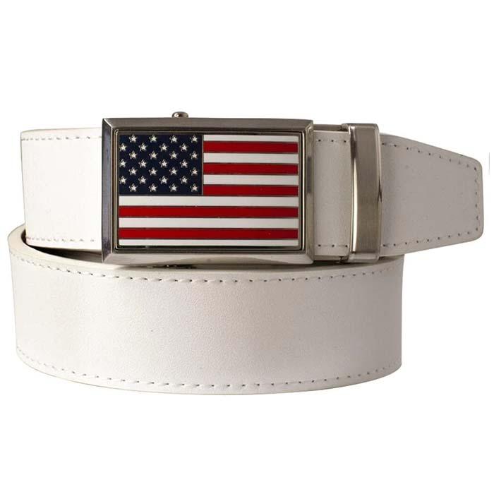 Nexbelt Heritage USA White Golf Belt White