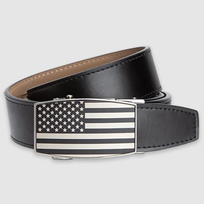 Nexbelt USA Flag Black Aston Black Golf Belt Black