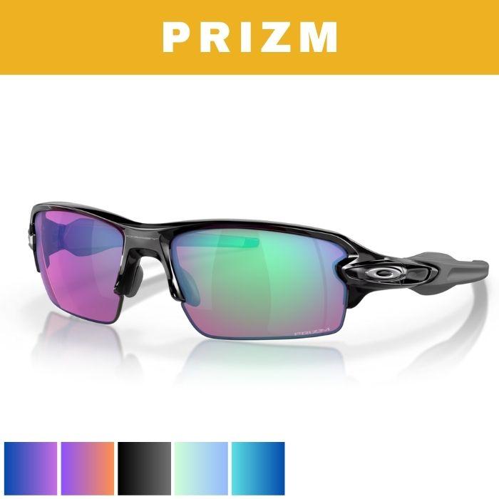 Oakley Flak 2.0 Low Bridge Fit Prizm Sunglasses S /Prizm Golf Lenses/Polished Black Ink Frame