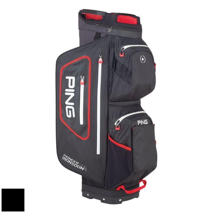 Ping 2023 Pioneer Monsoon Cart Bag Black/Iron