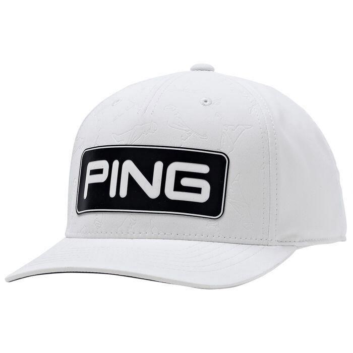 PING Mr. PING Tour Snapback Cap (In Stock) White