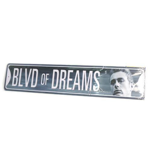 San Diego Gift Blvd of Drems James Dean Street Signs Grey