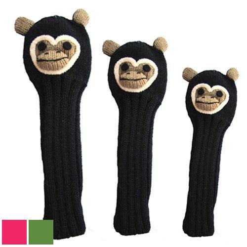 Sunfish Monkey Headcover Fairway/Pink Monkey