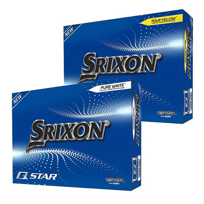 Srixon Q-STAR Golf Ball Pure White (Sleeve/3 Ball Pack)