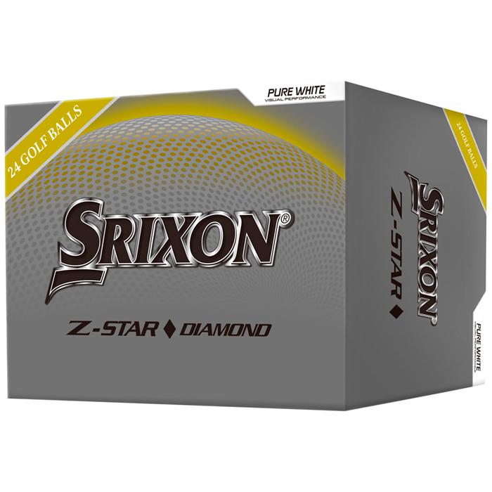 Srixon Z-STAR DIAMOND Golf Balls 24 Pack Pure White