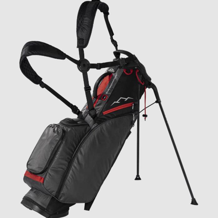 Sun Mountain Eclipse E-2.5 Stand Bag - Black-Steel-Red