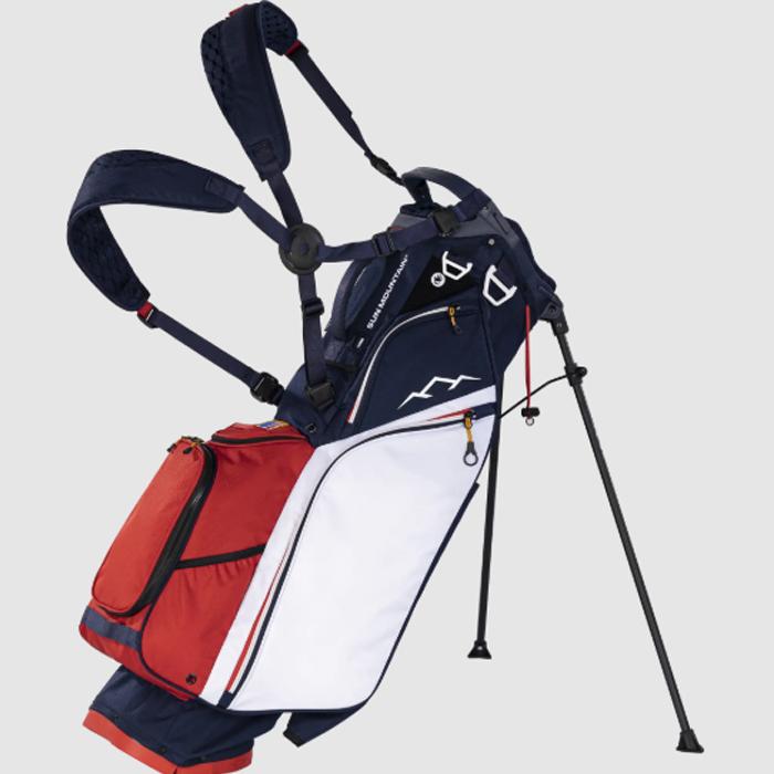Sun Mountain Eclipse E-3.5 Stand Bag - Navy-White-Red