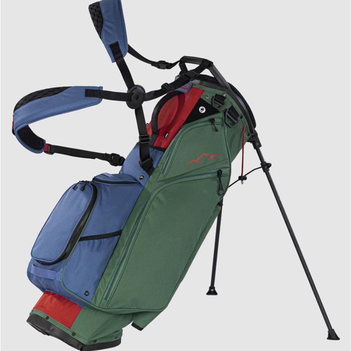 Sun Mountain Eclipse E-3.5 14-way Stand Bag - Forest-Sport Navy-Red