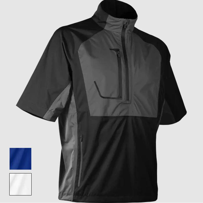 Sun Mountain Tour Series+ SS Pullover 3XL/BLACK-STEEL