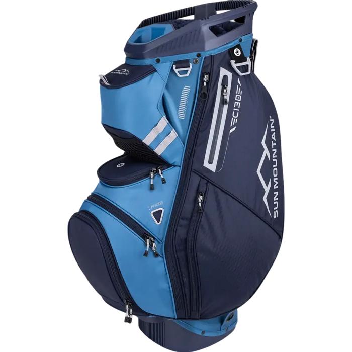 Sun Mountain C-130 Cart Bag - CAVALRY-NAVY
