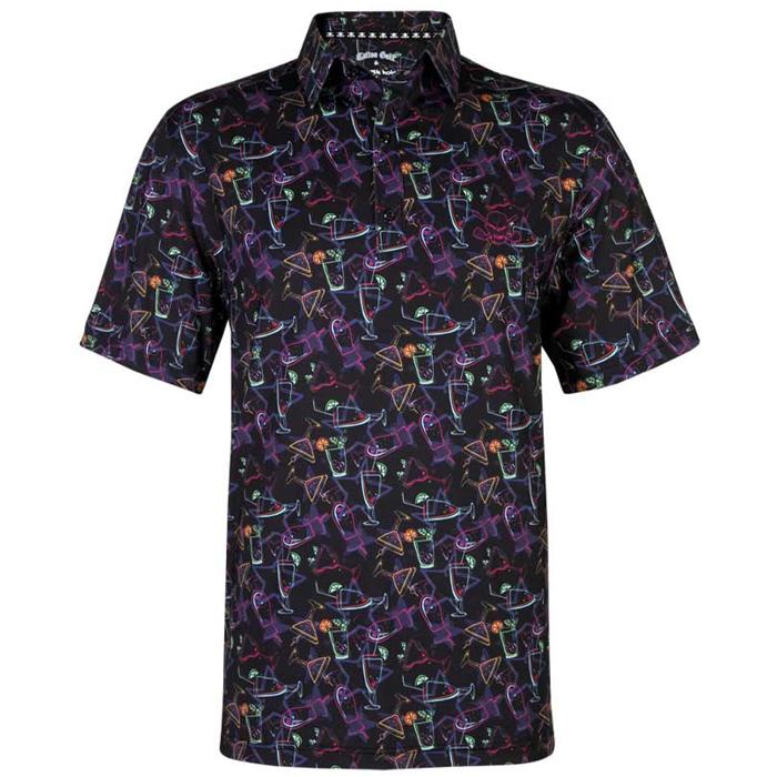Tattoo Golf 19th Hole Cool-Stretch Golf Shirt (Neon) 4XL/Neon